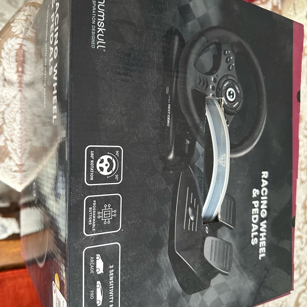 Numskull Racing Wheel & Pedals